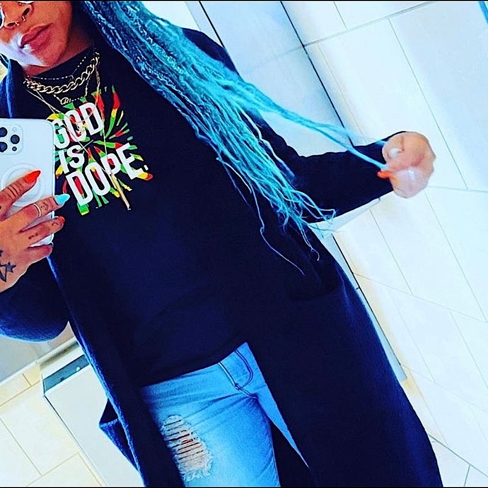 ✨God is Dope Tee- Multi-Color